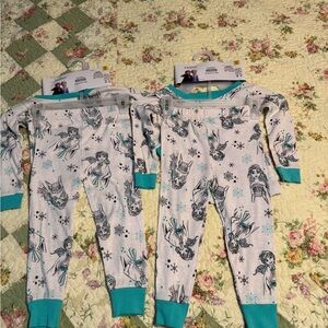 Disney Frozen 2 Pajama Sets and with Soft 100% Cotton Comfort Size 3T